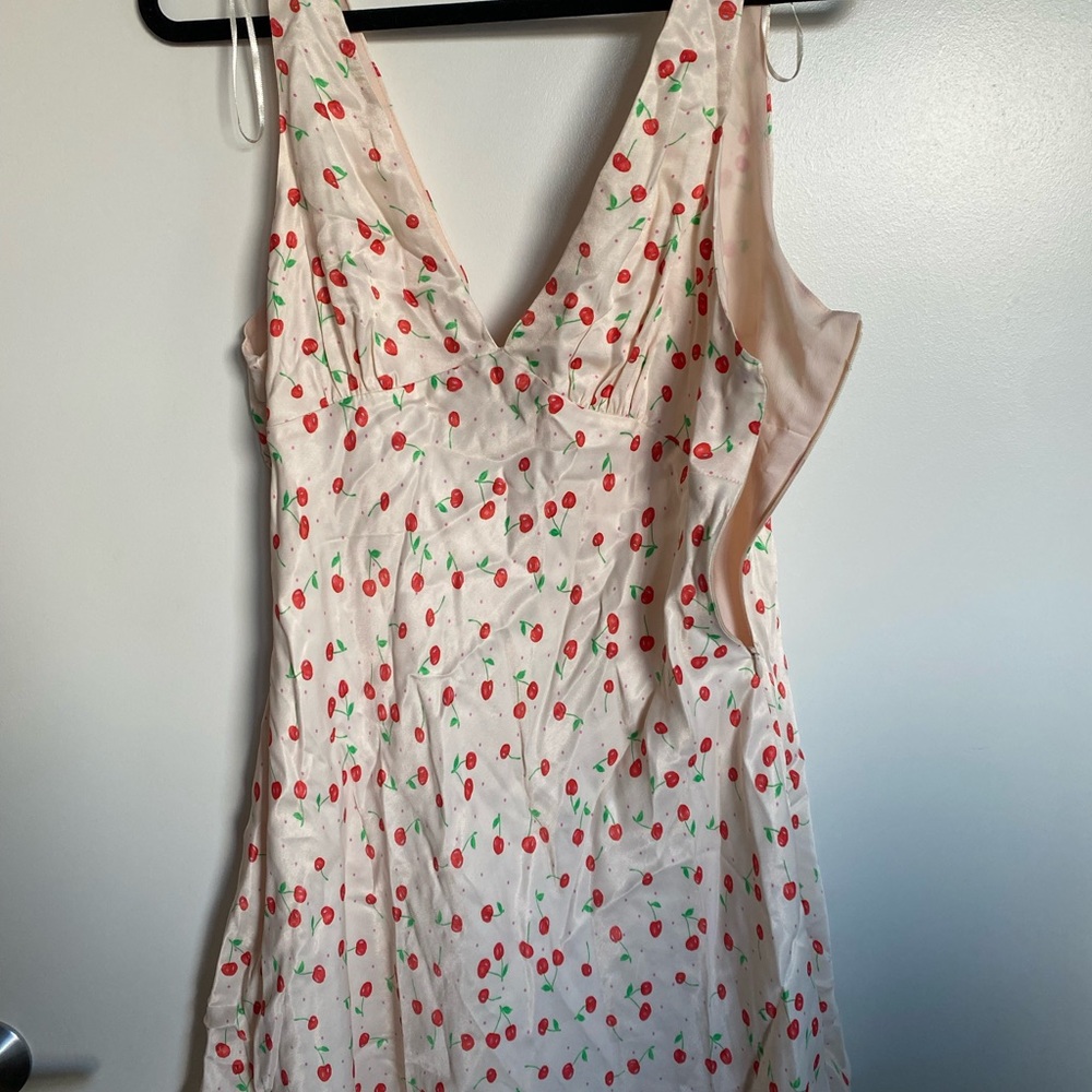 Cherry mini dress- zara